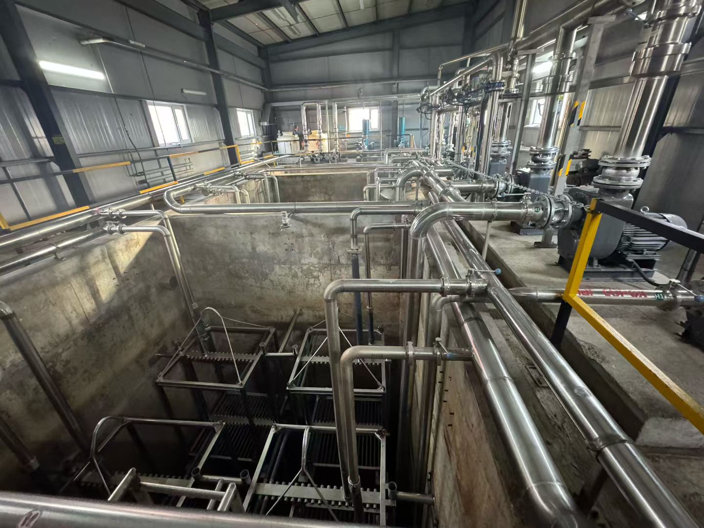 Large-Scale MBR Wastewater Treatment Plant