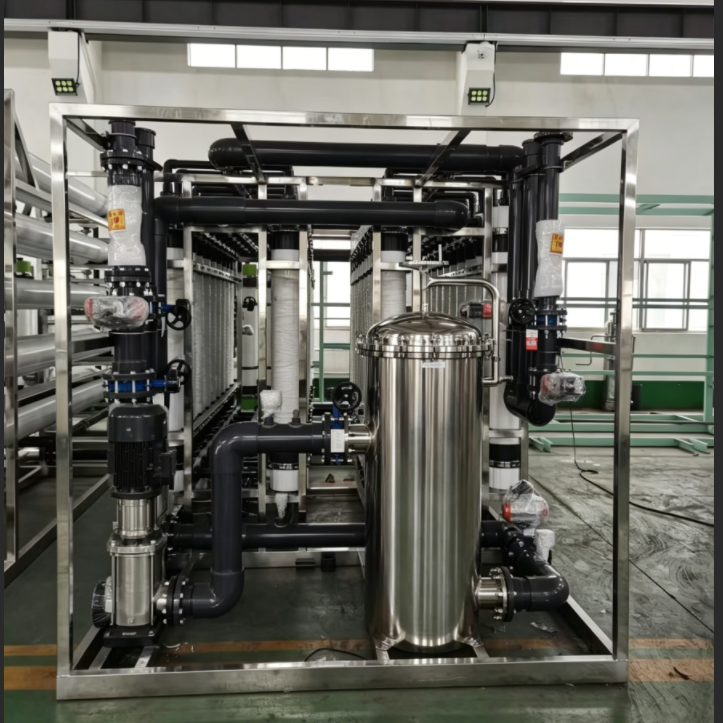 TL Environment industrial RO membrane elements in pressure vessel racks